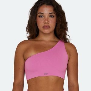 Pink set active leggings + bra FINAL CHANCE